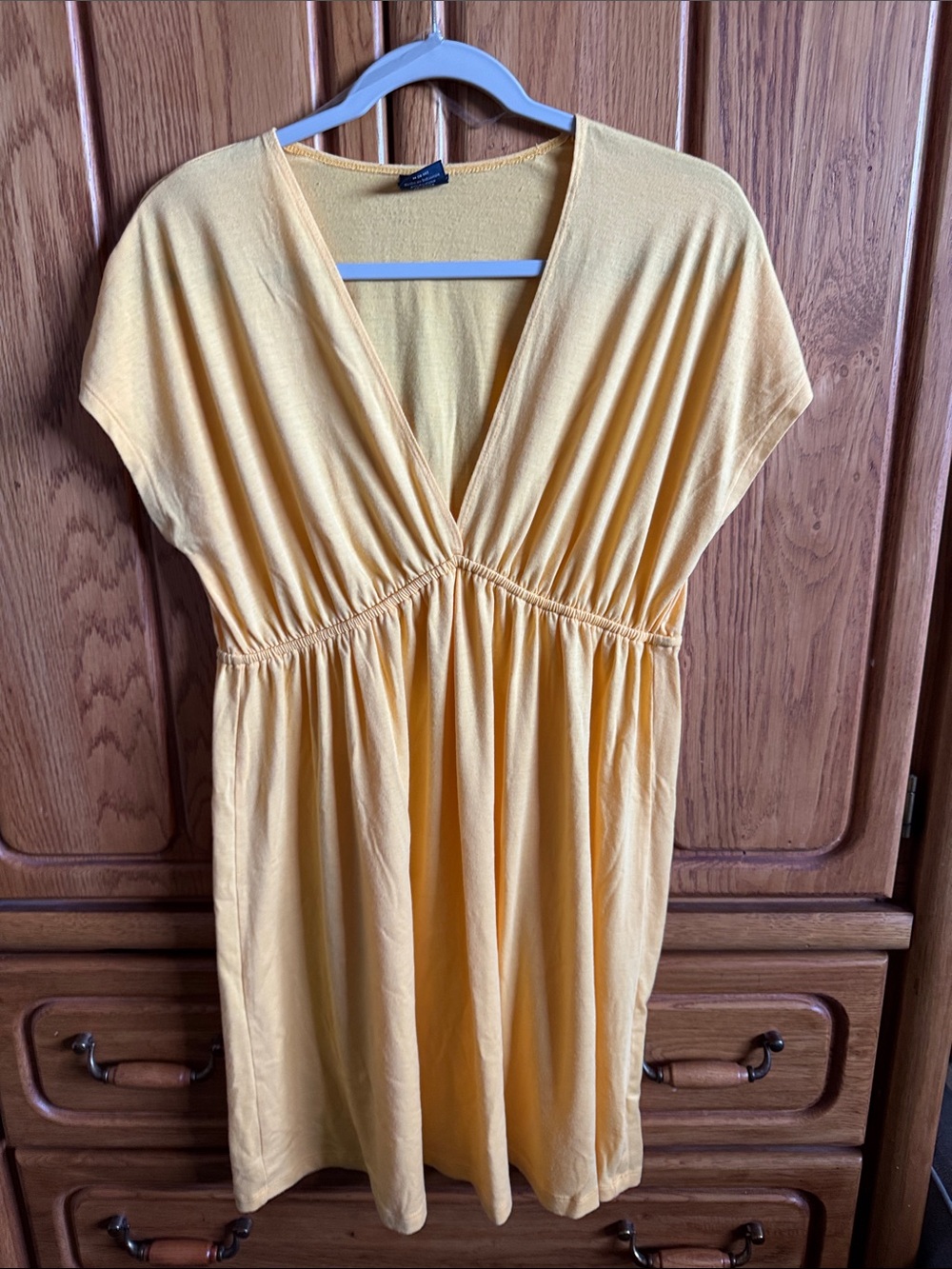 Faded Glory Soft Yellow Tee
